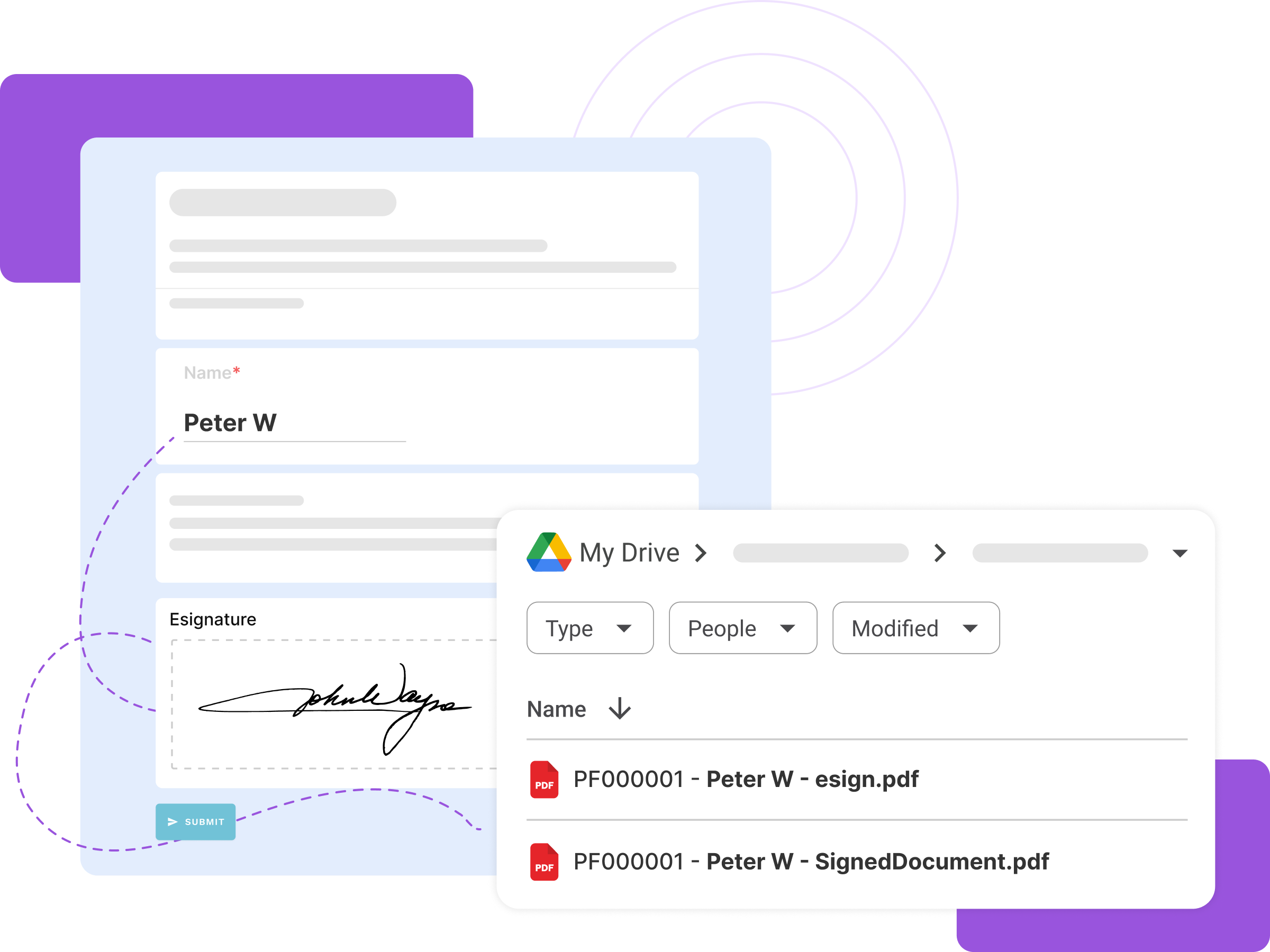 Google drive integration